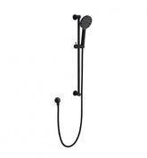 Oggi Black 3 Function Shower on Rail